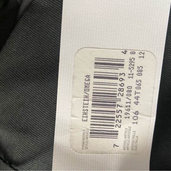 Men! NWT Hugo Boss Einstein Omega Wool Blazer Sports Coat Jacket Dark size 44T - Picture 7 of 8